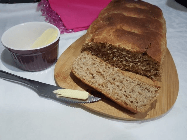 Pão integral caseiro