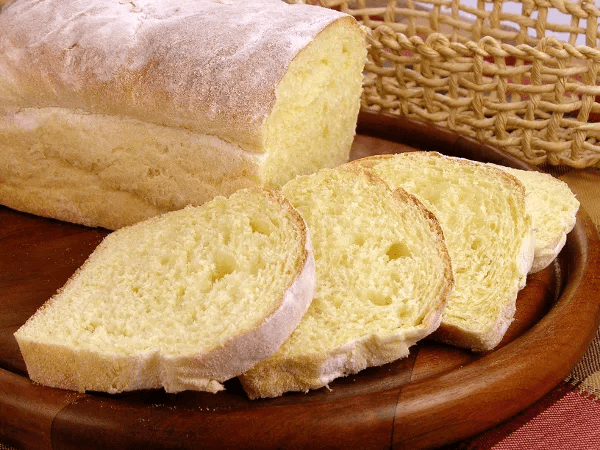 Pão caseiro sem glúten